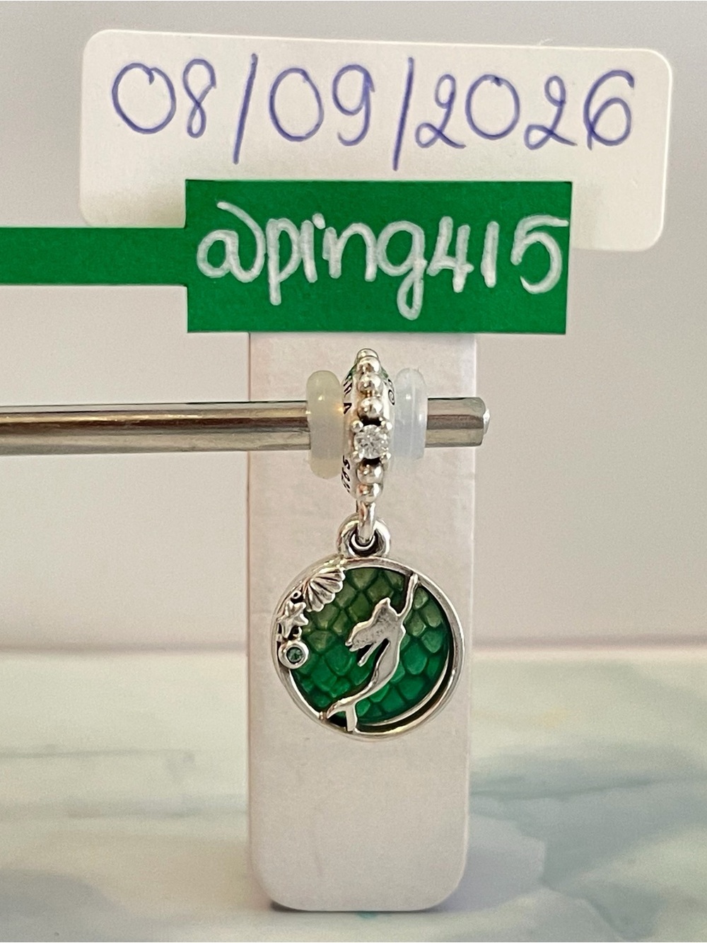 Pandora Disney Ariel Part of the World Double Dangle